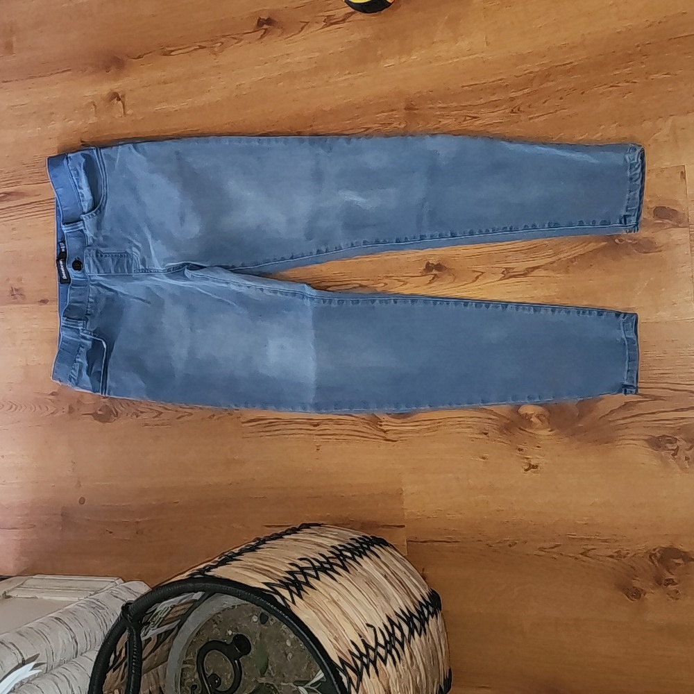 Betabrand jeans blue size Medium long